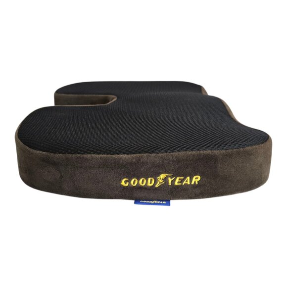 Goodyear GY1238 Memory Foam + Comfort Gel Contoured Seat Cushion Brown / Black - Picture 5 of 8